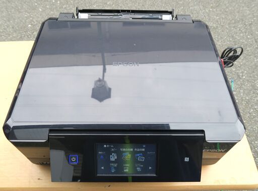 ☆エプソン EPSON Colorio EP-808AB インクジェット複合機◆有線/無線LAN対応
