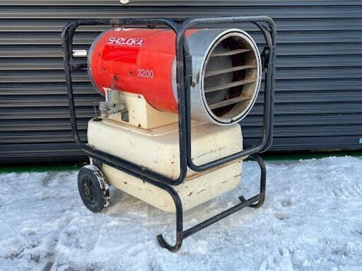 ジェットヒーター　ホットガン125N　　冬の工事現場などに！ ジェットヒーター ホットガン125N 冬の工事現場などに！