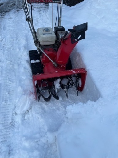 ホンダ除雪機HS55 除雪作業即戦力