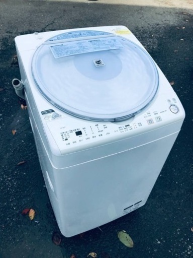 ①♦️EJ1245番SHARP全自動電気洗濯機