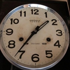 ぜんまい時計　訳あり