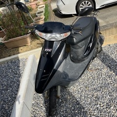 鍵がないバイクです。