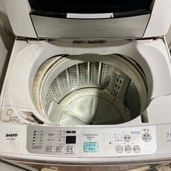 引取先決定しましたサンヨー洗濯機7kg