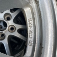 スタッドレス　ホイール付き　トヨタ　プリウス等　195/65R15 ダンロップ