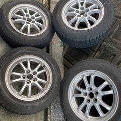 スタッドレス　ホイール付き　トヨタ　プリウス等　195/65R15 ダンロップ