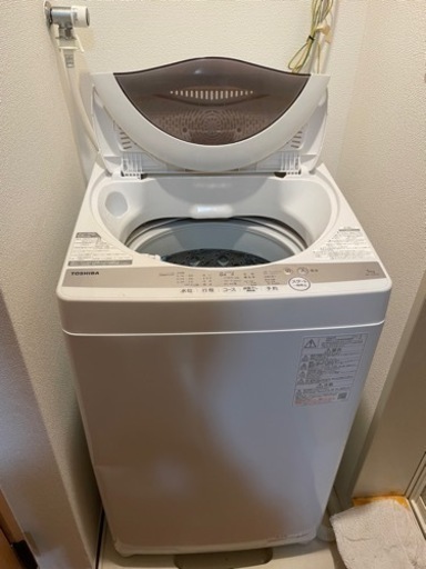 【値下げ】TOSHIBA 全自動洗濯機(2021年製)
