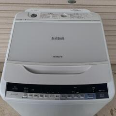 HITACHI 全自動洗濯機 ビートウォッシュ 2017年式 8kg BW-V80A