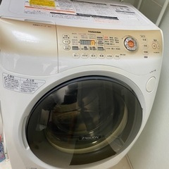 TOSHIBA ZABOONドラム式洗濯機　現在稼動品
