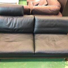 【愛品館八千代店】シギヤマ家具　3人掛ソファ　本革　ORSO180