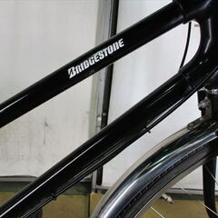 C413　限定特価　整備済み★ブリヂストン　シングルスター★ 中古自転車 【27インチ　黒 　ベルト車】 