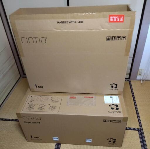 Cintiq27ＱＨＤ2700/KO と専用エルゴスタンド