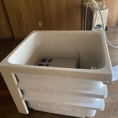 県営住宅用ガス湯沸かし器・浴槽セット