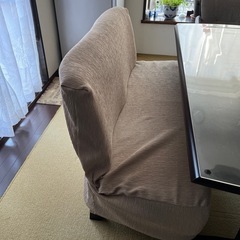 【中古品美品】ダイニングテーブルセット　キャスター付きの椅子