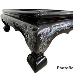 NO.41〚お値下げ中!!〛螺鈿細工 テーブル 座卓