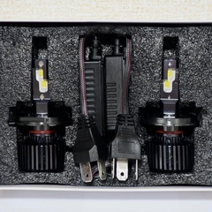 爆光 H4 LEDバルブ 24000LM/120W/6000K ...