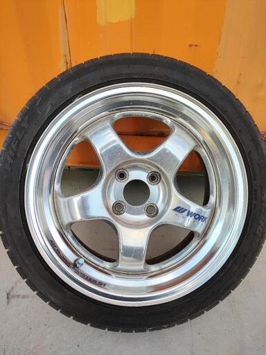 ガリ修正しました☆WORK　MEISTER S1 16インチ　4穴　PCD100