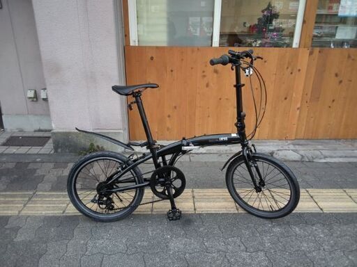 LUPUS[ルプス]20吋 折り畳み自転車 アルミ/7speed/ブラック