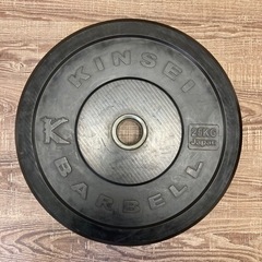 ラバープレート 25kg 2枚 バーベル オリンピック 50mm