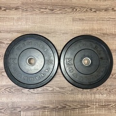 ラバープレート 25kg 2枚 バーベル オリンピック 50mm