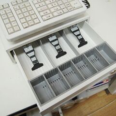 2019年製 CASIO 電子レジスター SR-S4000 ホワイト Bluetooth対応 簡易