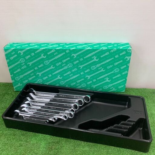 京都機械工具 KTC TMS208B インチコンビネーションレンチセット 8本組【野田愛宕店】【店頭取引限定】【未使用】IT89V0QTF55W