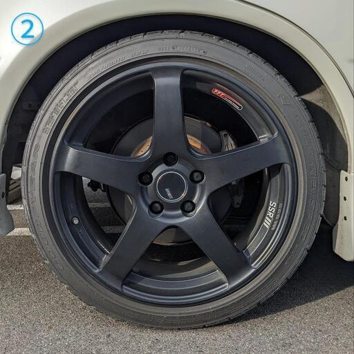 SSR GTV01 タイヤ付きホイール 18インチ 5h114.3 ✕4本