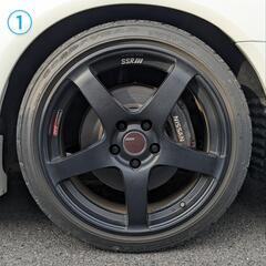 SSR GTV01 タイヤ付きホイール 18インチ 5h114.3 ✕4本