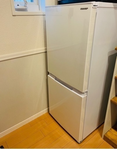 シャープ SHARP 冷蔵庫 2021年製(幅49.5cm) 152L つけかえどっちもドア