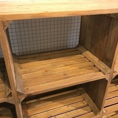 在庫限り！　クラッシュゲート　オープンシェルフ　棚　おしゃれ