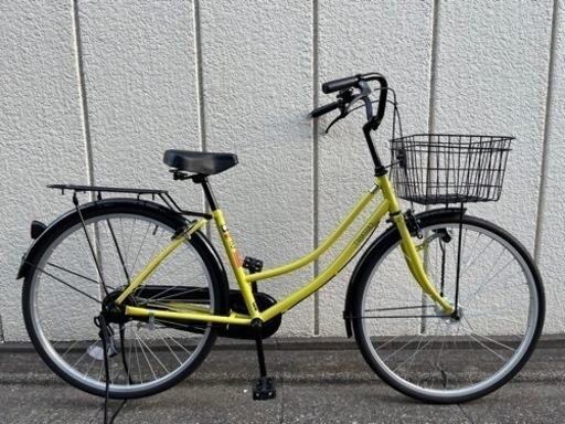 自転車 【交渉中のため一旦受け付け終了】ほぼ新品 シティーサイクル 