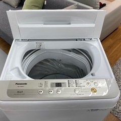 I451 ☆ 美品！ Panasonic 洗濯機 （5.0㎏）☆ 2019年製 ⭐動作確認