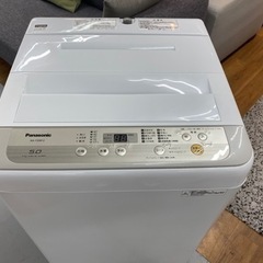 I451 ☆ 美品！ Panasonic 洗濯機 （5.0㎏）☆ 2019年製 ⭐動作確認