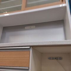 【愛品倶楽部柏店】　共和産業　シャロー１２０ＫＢ５０　２枚スライド扉キッチンボード　ナチュラル