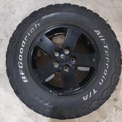 デリカD5 16インチ 純正黒塗装