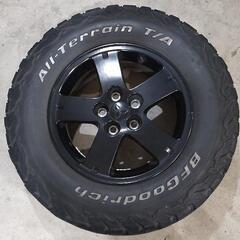 デリカD5 16インチ 純正黒塗装