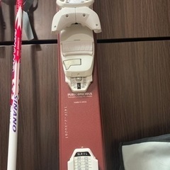 【美品】スキーセット(レディース):ブーツ、スキー板、ストック、布バック