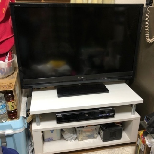 ソニー　BRAVIA 液晶テレビ40インチ　テレビ台セット