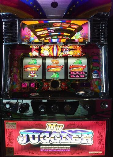 ③パチスロ実機　マイジャグラーⅢ