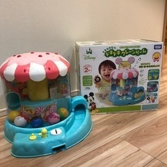 美品！ディズニーキャラクター　ドキドキクレーンゲーム　フレスポ鳥...