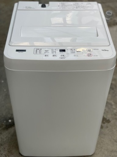 送料・設置込み　洗濯機　4.5kg ヤマダ　2020年製