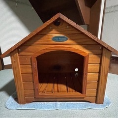 【お渡し済み】木製　室内犬小屋　小型犬用