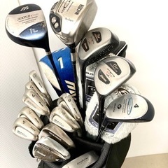 豪華！】◇Mizuno ミズノ◇ゴルフクラブ 全15本セット＋ 純正