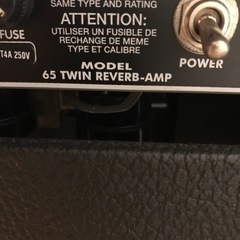 Beatles も愛用のフェンダー６５ツインリバーブ　超美品！５０周年アニバーサリー