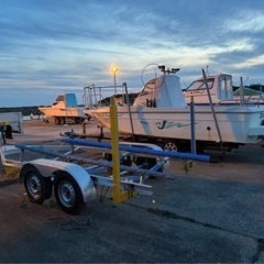 【ネット決済】マリーナ用 ボートトレーラー 北海道