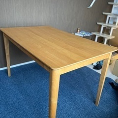 美品！ニトリ　ダイニングテーブル 引き出し付き 引き出し付きダイニングテーブル (120×75cm ASC NA) | ニトリネット