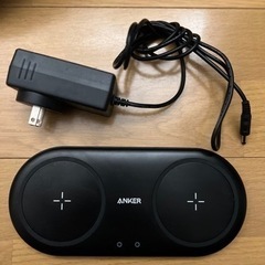 【ANKER】ワイヤレス充電器　二つ同時可能
