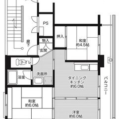 【初期費用格安物件】敷金・礼金・手数料が0円！ビレッジハウス柏原3号棟 (305号室) - 丹波市