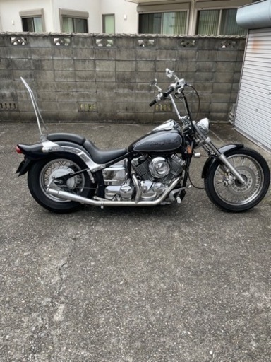 ドラッグスター400(キャブ車)2in1マフラー