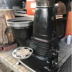 石炭ストーブ、レトロ石炭ストーブ、アンティーク石炭ストーブ、薪ストーブ