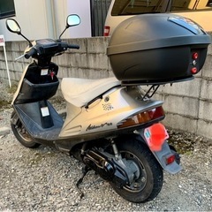 アドレスV100リアボックス付き 自賠責令和6年9月まで❗️